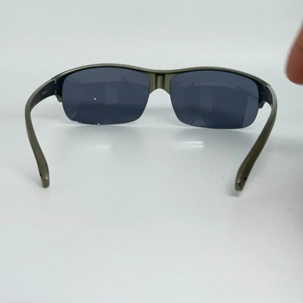 DUCO Sunglasses Mens Size 68 Gray‎ Wrap H18719